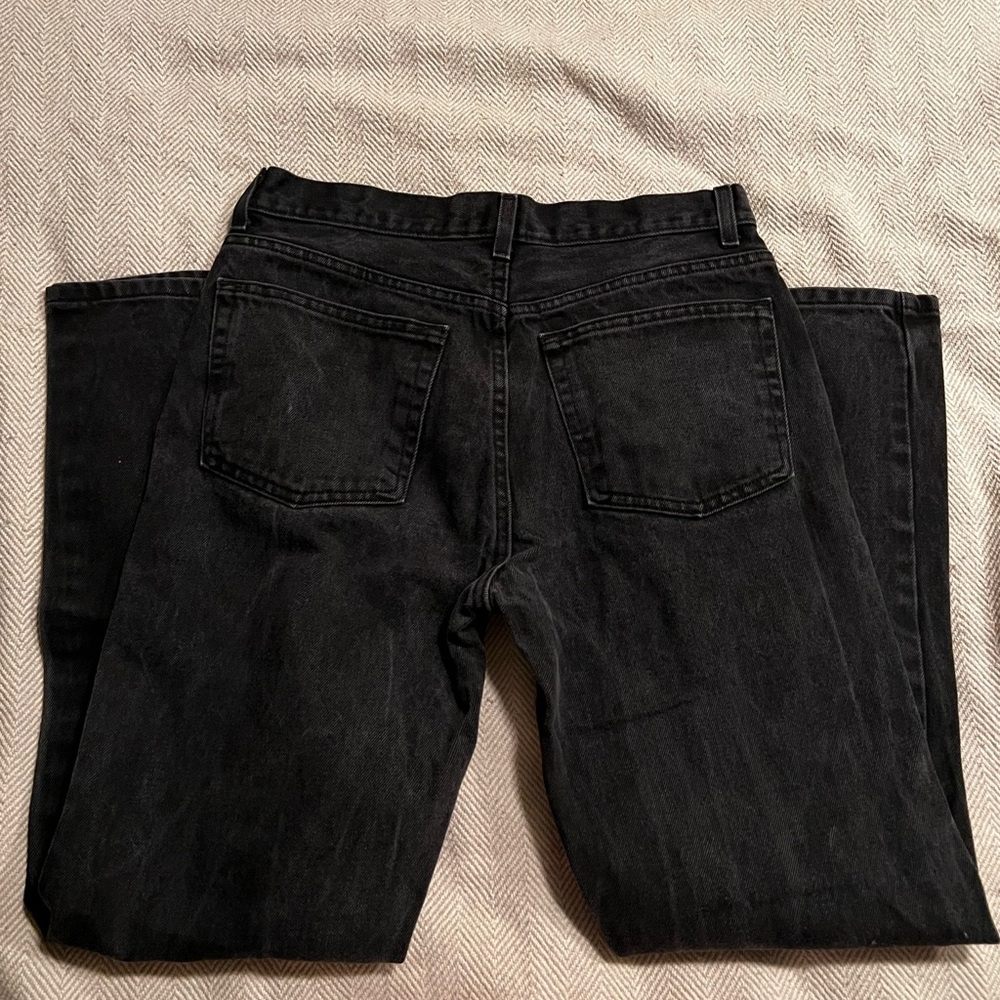 Faded glory high waisted baggy jeans